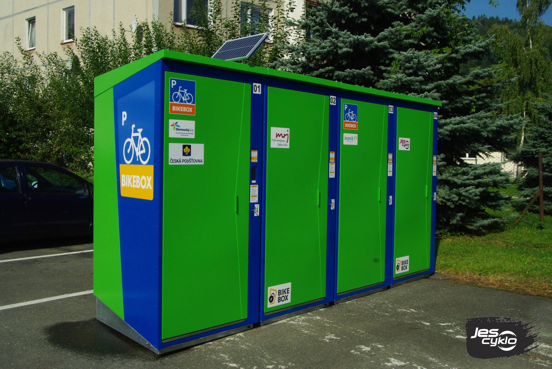 CYKLOBOX - ÚLOŽNÝ PROSTOR NA KOLA