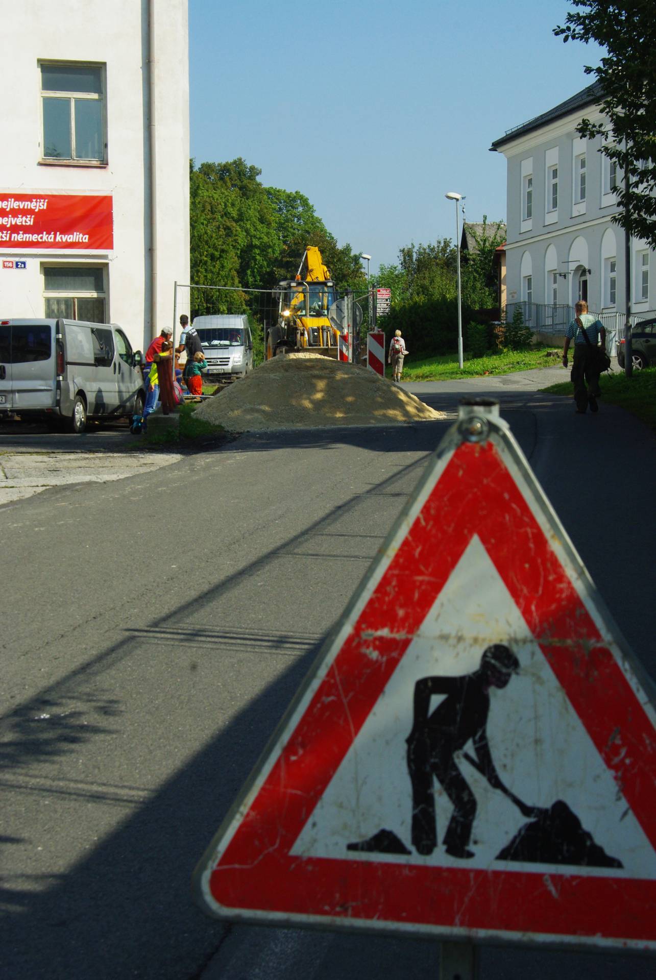 REKONSTRUKCE VODOVODU A KANALIZACE OMEZÍ PROVOZ