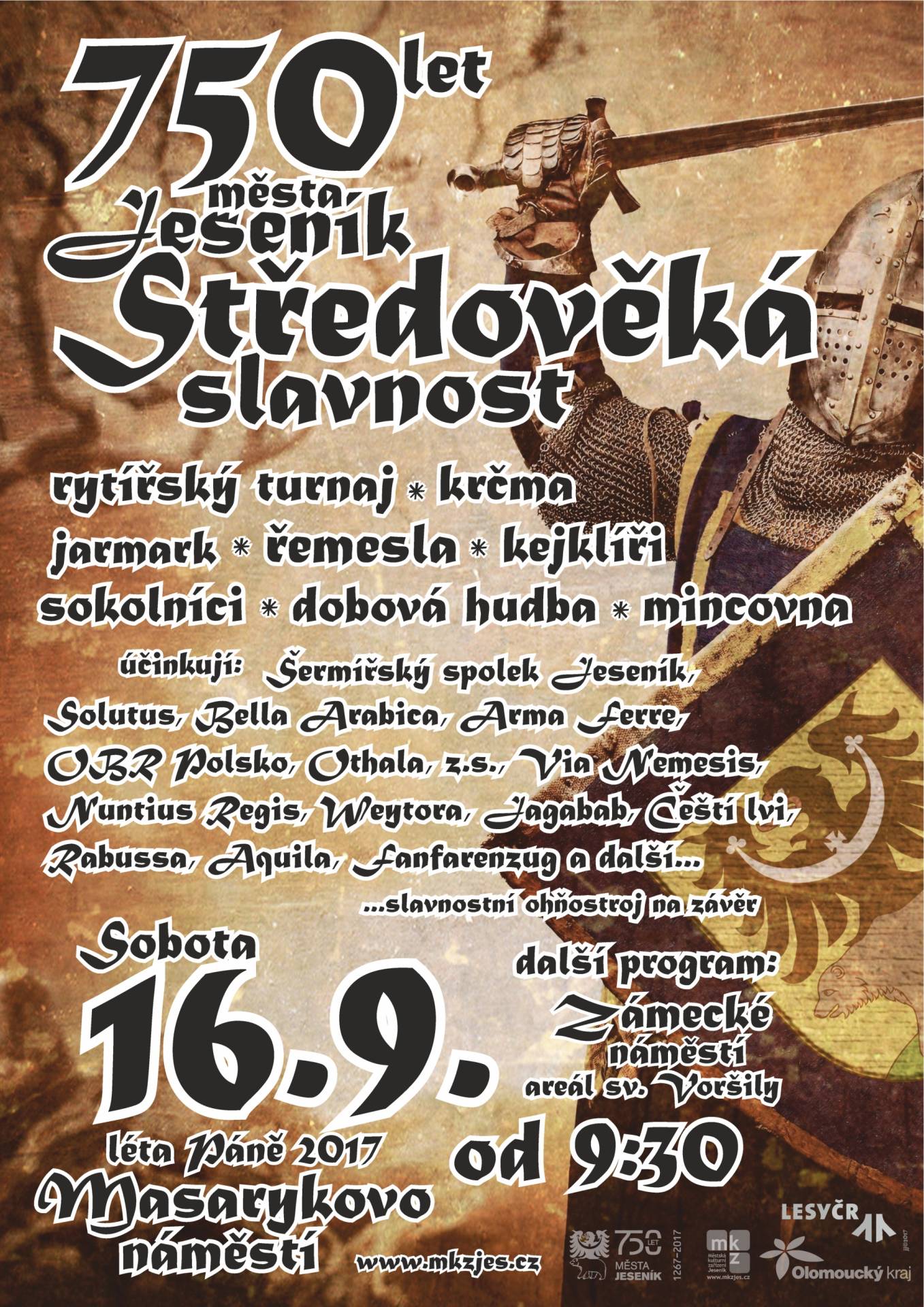 JESENÍK SLAVÍ 750 LET