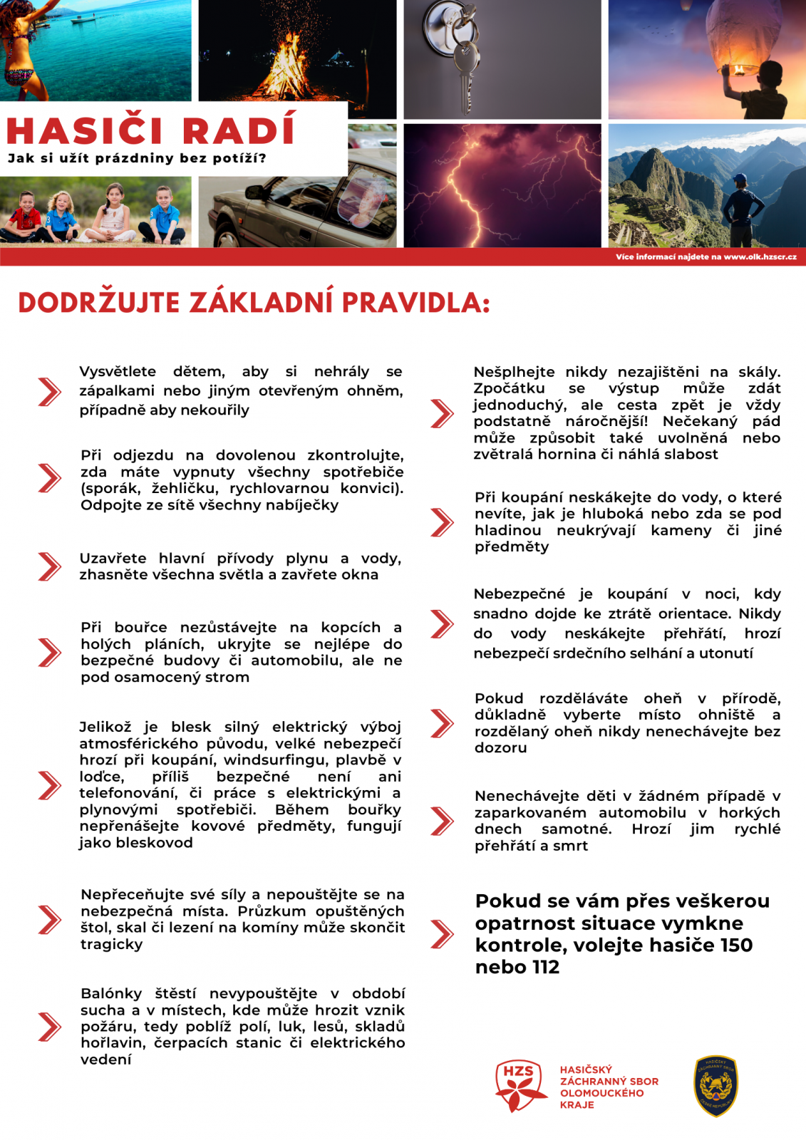 Hasiči radí