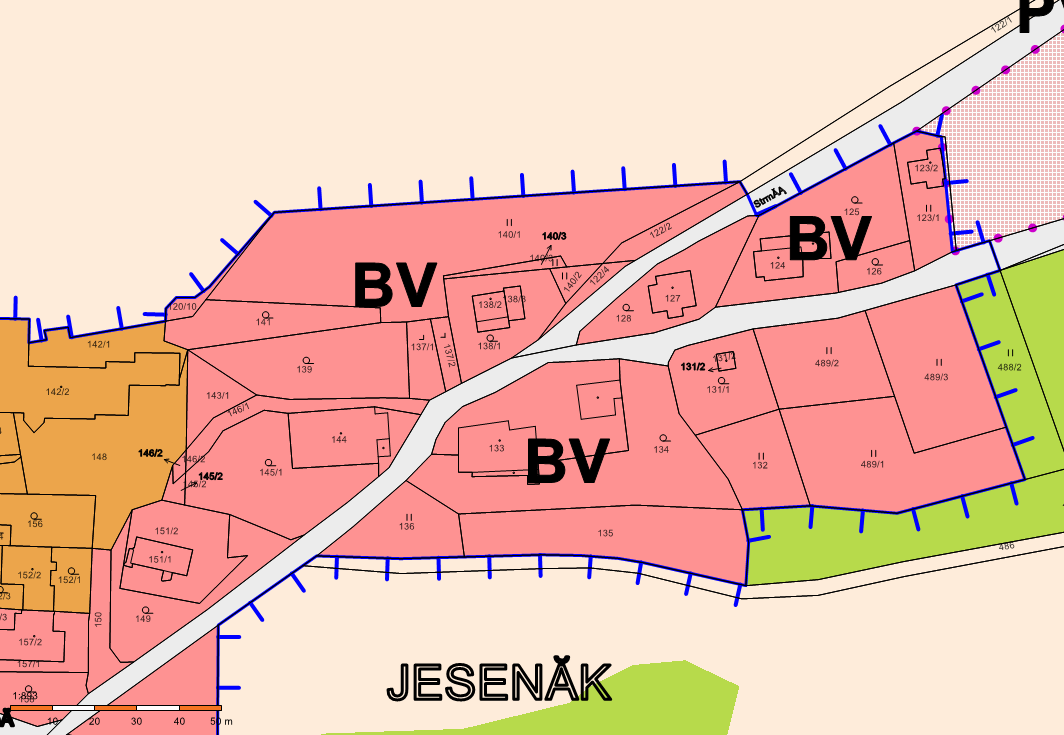 Územní plán (mapa)