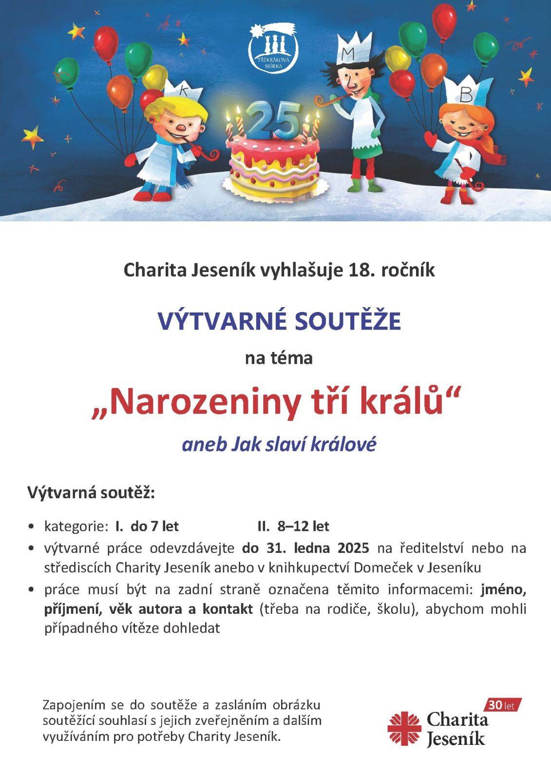 Výtvarná soutěž tří králů