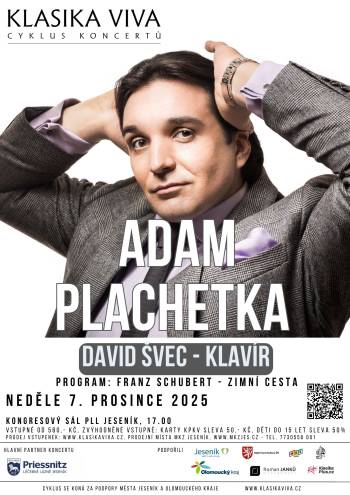 Klasika Viva: ADAM PLACHETKA (baryton), DAVID ŠVEC (klavír)