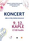 Koncert žáků ze třídy Zdeňky Kainarové