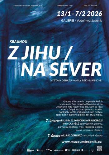 Z jihu na sever. Výstava obrazů Kamily Reichmannové