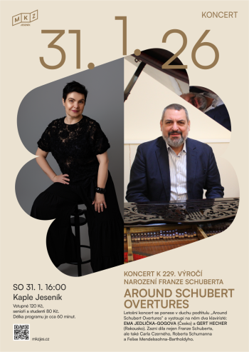 KONCERT K 229. VÝROČÍ NAROZENÍ FRANZE SCHUBERTA: AROUND SCHUBERT OVERTURES