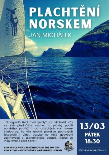 Přednáška Jana Michálka - Plachtění Norskem