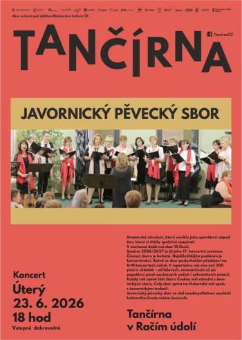 JAVORNICKÝ PĚVECKÝ SBOR V TANČÍRNĚ