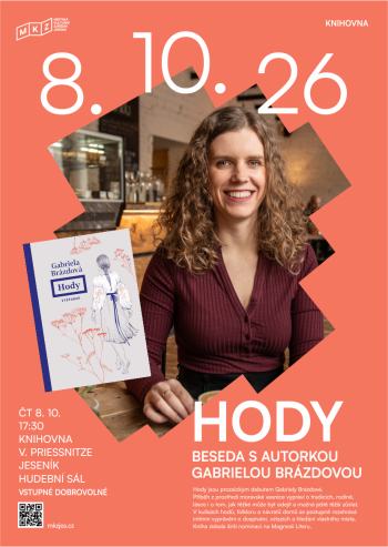 HODY: BESEDA S AUTORKOU GABRIELOU BRÁZDOVOU