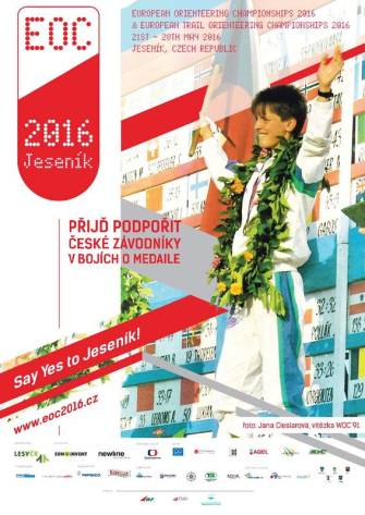 MISTROVSTVÍ EVROPY V ORIENTAČNÍM BĚHU - JESENÍK 22.5.2016