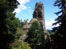Zřícenina hradu Koberštejn