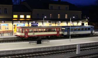 VLAKOVÁ VÝLUKA NA ÚSEKU HANUŠOVICE - ŠUMPERK