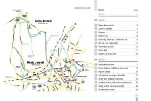 Mapka JT - značení ve městě