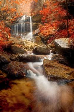 Rudohorské vodopády