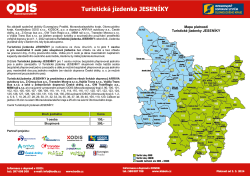 TURISTICKÁ JÍZDENKA JESENÍKY