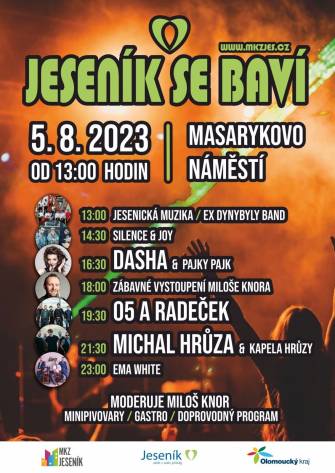 JESENÍK SE BAVÍ JIŽ 5. SRPNA