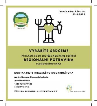REGIONÁLNÍ POTRAVINA OLOMOUCKÉHO KRAJE
