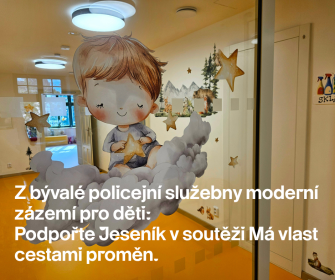 Z BÝVALÉ POLICEJNÍ SLUŽEBNY MODERNÍ ZÁZEMÍ PRO DĚTI