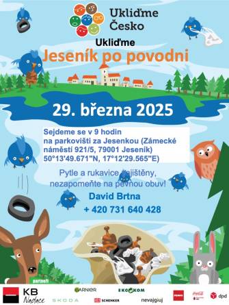 UKLIĎME JESENÍK PO POVODNI