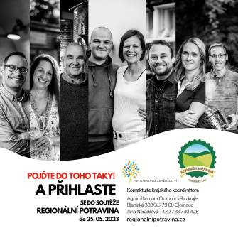 REGIONÁLNÍ POTRAVINA OLOMOUCKÉHO KRAJE 2023