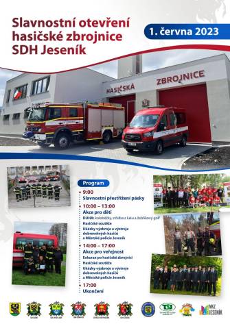 SLAVNOSTNÍ OTEVŘENÍ HASIČSKÉ ZBROJNICE