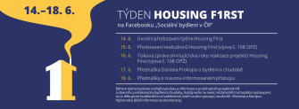 STARTUJE TÝDEN HOUSING FIRST