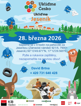 UKLIĎME ČESKO. UKLIĎME JESENÍK