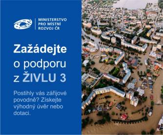 ŽIVEL 3: KONZULTACE PRO ZÁJEMCE O FINANČNÍ PODPORU NA OBNOVU OBYDLÍ PO POVODNÍCH