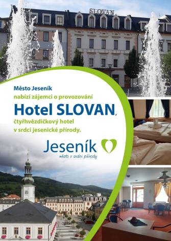 HLEDÁME PROVOZOVATELE HOTELU SLOVAN