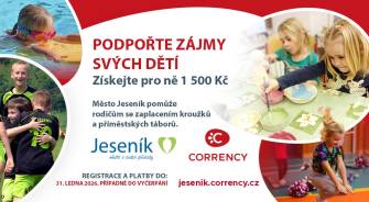 ZÁPISY DO KROUŽKŮ JSOU TADY. NEZAPOMEŇTE, ŽE NA NĚ MŮŽETE ZÍSKAT PŘÍSPĚVEK