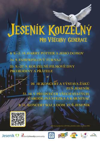 SVĚT ČAR A KOUZEL? NA PODZIM OŽIJE JESENÍK KOUZLY