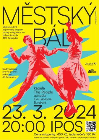 MĚSTSKÝ BÁL 2024 BUDE JIŽ V BŘEZNU