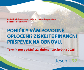 PONIČILY VÁM POVODNĚ OPLOCENÍ? ZÍSKEJTE FINANČNÍ PŘÍSPĚVEK NA OBNOVU