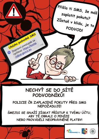 PODVODNÍCI ROZESÍLAJÍ VÝZVY K ZAPLACENÍ POKUTY