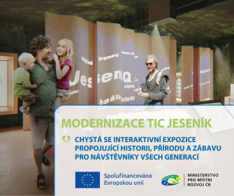 NOVÁ PŘÍLEŽITOST PRO TRÁVENÍ VOLNÉHO ČASU V JESENÍKU? ODSTARTUJE MODERNIZACE INFORMAČNÍHO CENTRA