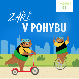 ZÁŘÍ V POHYBU: MĚSÍC VÝZEV PRO ZDRAVÍ I UDRŽITELNOU MOBILITU