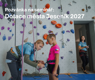 POZVÁNKA NA SEMINÁŘ: DOTAČNÍ PROGRAMY MĚSTA PRO ROK 2027
