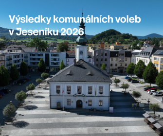 VÝSLEDKY KOMUNÁLNÍCH VOLEB V JESENÍKU 2026