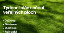 SEČENÍ VEŘEJNÉ ZELENĚ V TÝDNU DO 31. ČERVENCE
