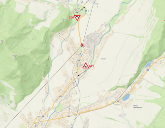 UZAVÍRKA SILNICE I/44 V OBCI RAPOTÍN