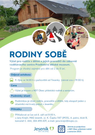 RODINY SOBĚ: VÝLET DO PRADĚDOVA MUZEA