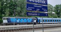 VÝLUKA NA TRATI JESENÍK - JINDŘICHOV VE SLEZSKU