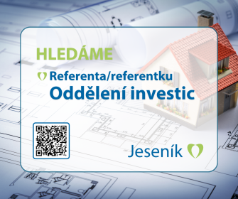 HLEDÁME REFERENTA ODDĚLENÍ INVESTIC