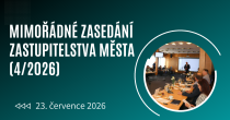 INFORMACE O KONÁNÍ MIMOŘÁDNÉHO ZASTUPITELSTVA MĚSTA