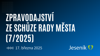 KRÁTKÉ ZPRAVODAJSTVÍ Z RADY MĚSTA